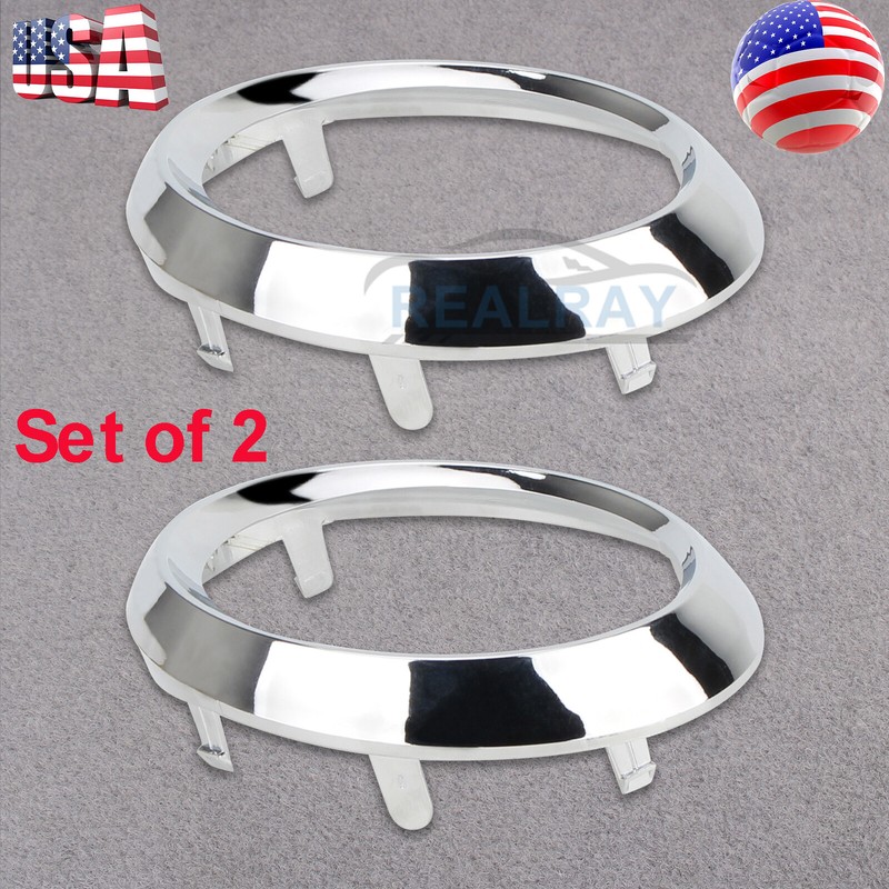 For 2011-2017 Toyota Sienna SE Mini 3.5L Fog Light Lamp Bezel Trim Rings Cover