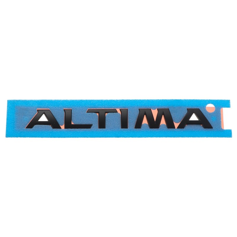 NEW OEM 2018 NISSAN ALTIMA MIDNIGHT EDITION FLAT BLACK MATTE EMBLEM DECAL BADGE