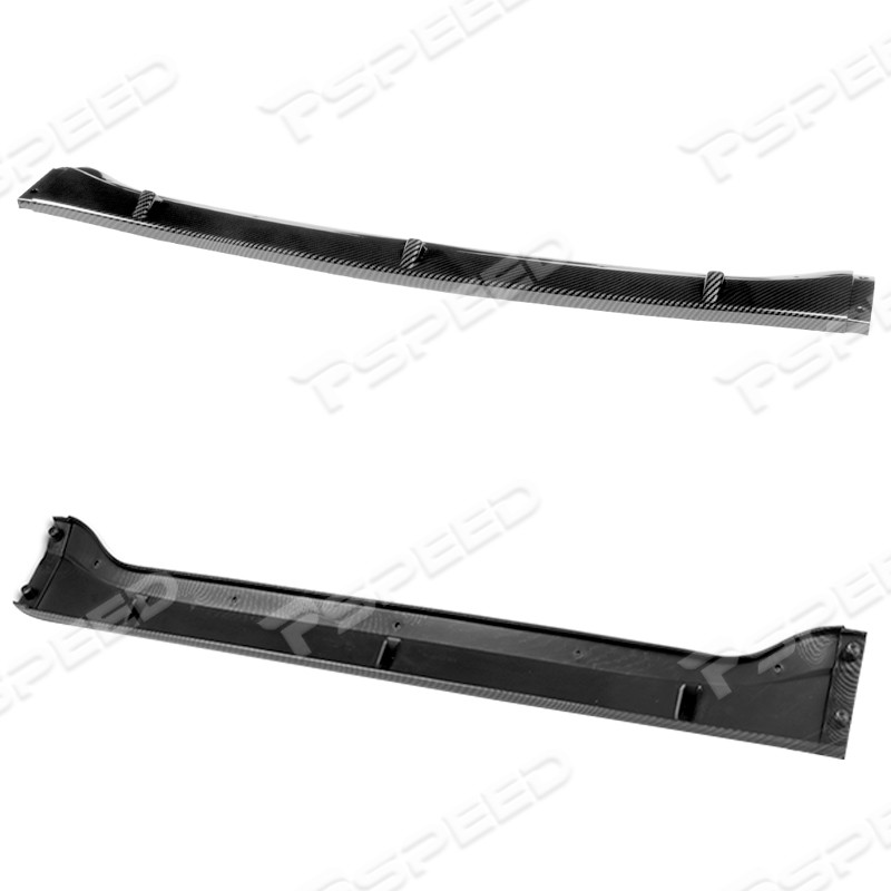 Carbon Painted Car Front Bumper Spoiler Chin Lip Trim For Nissan Altima 2019-21 gallery