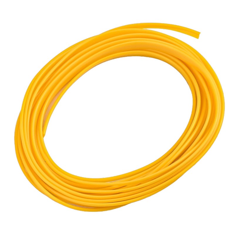 1x Roll Of 5m Yellow Car Molding Line & Scraper PVC+Silicone Strong Performance gallery