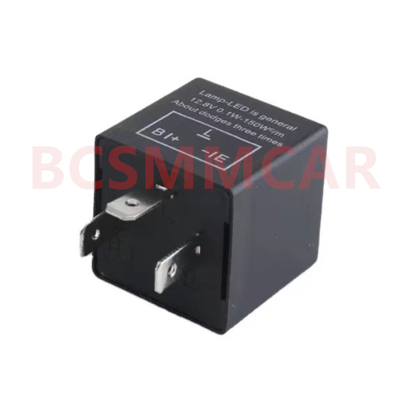 3Pin LED Flasher Relay Turn Signal Light Bulb Hyper Flash Fix Durable Waterproof gallery