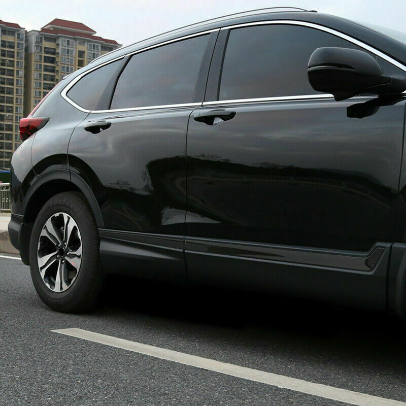 For 2017-2022 Honda CR-V CRV Glossy Black Side Door Body Molding Trim Cover 6Pcs gallery