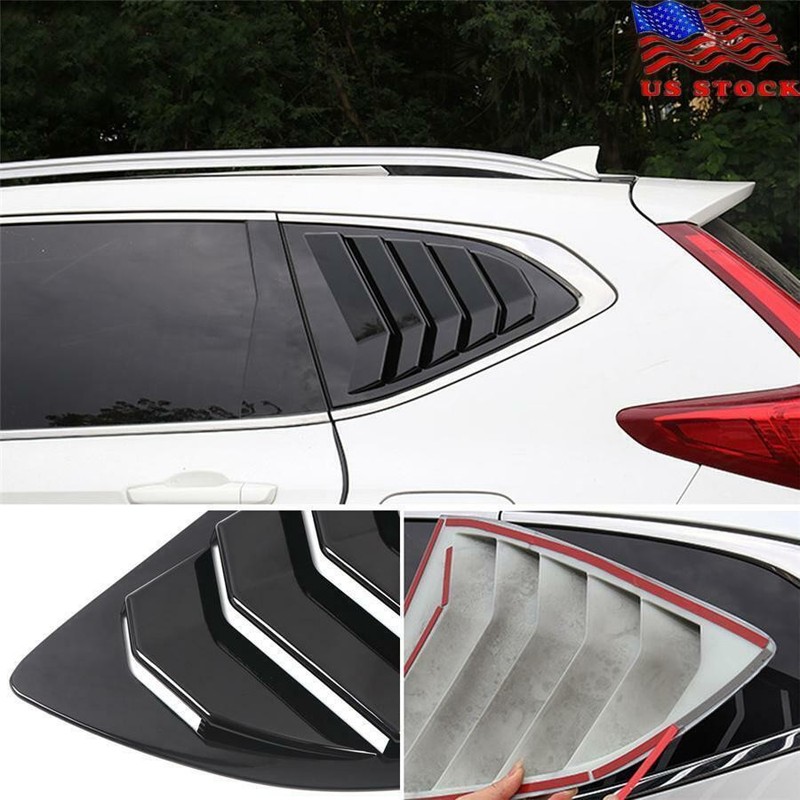 For Honda CRV CR-V 2017-2020 Rear Window Shutters Louvers Blinds Cover Trim USA