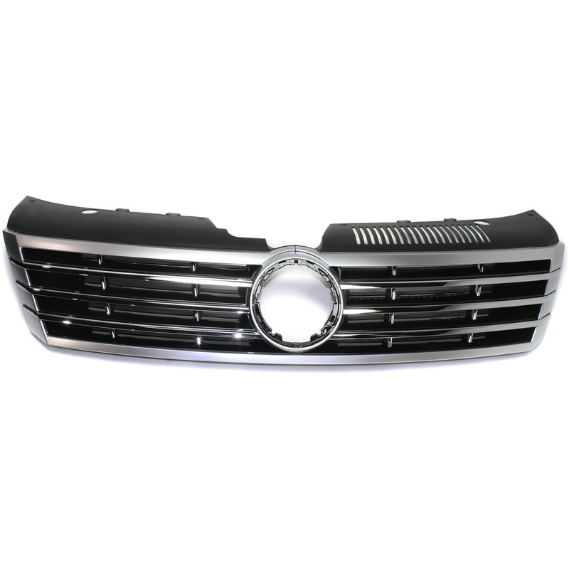 Grille For 2013-2015 Volkswagen CC Black Plastic