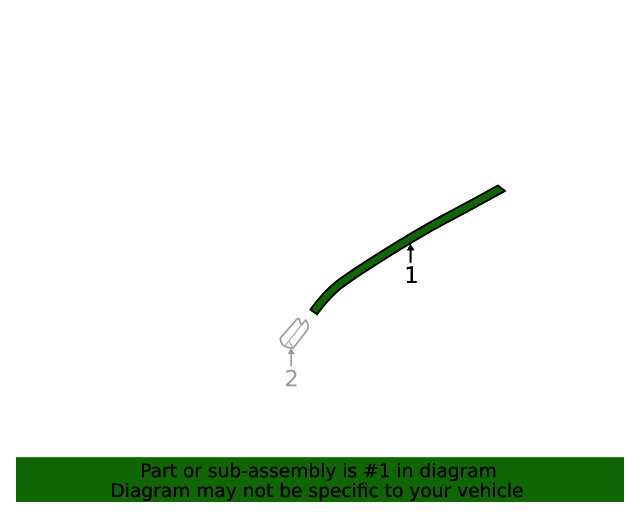 Genuine Nissan Roof Molding 73853-1KA0A gallery