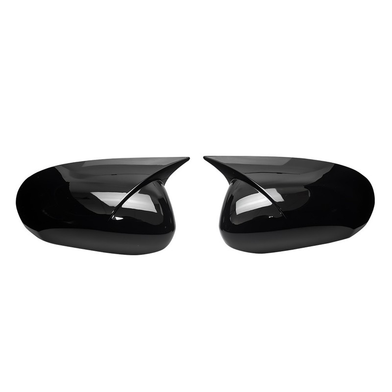 Add-on Gloss Black/Carbon Fiber Side Mirror Cover Cap For 2015-2022 Kia Sportage gallery