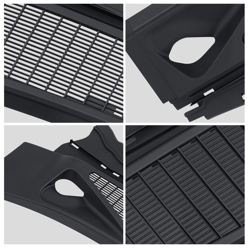 VRC For Ford 2007-2010 F250 F350 Windshield Wiper Vent Cowl Screen Grille Panel gallery