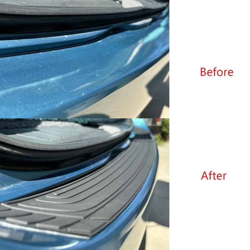 Rear Bumper Protector For Toyota Sedan SUV - Trimmable Anti-Scratch PVC Silicone gallery