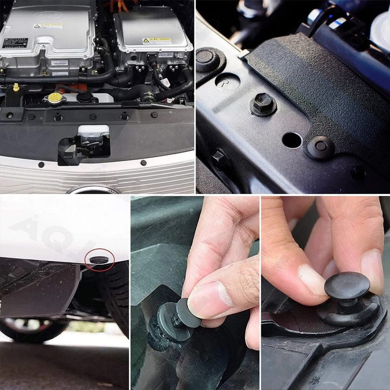 For Mazda Push Pin Rivet Bumper Door Trim Panel Retainer Clip Fastener 6 sizesc gallery