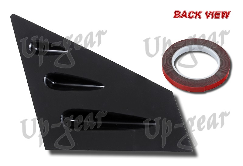For 2015-2021 Subaru WRX STI Carbon Painted Side Window Louvers Scoop Cover Vent gallery