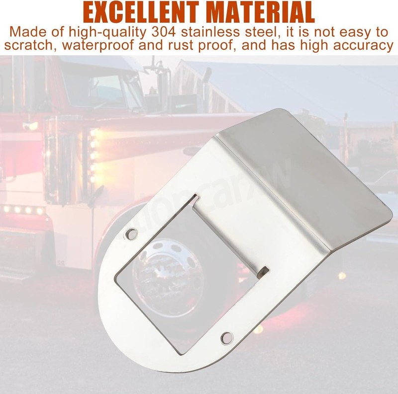 For Truck Peterbilt Kenworth RV Watermelon Light Under Glow Frame Bracket - 8Pcs gallery