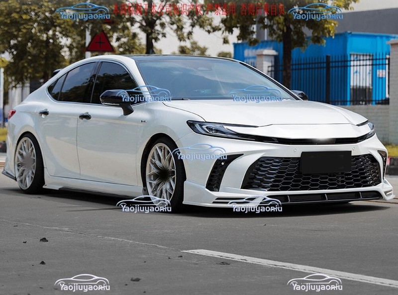 For Toyota Camry 2025-2026 SE/XSE Pearl white and black Front Bumper Lip Cover gallery