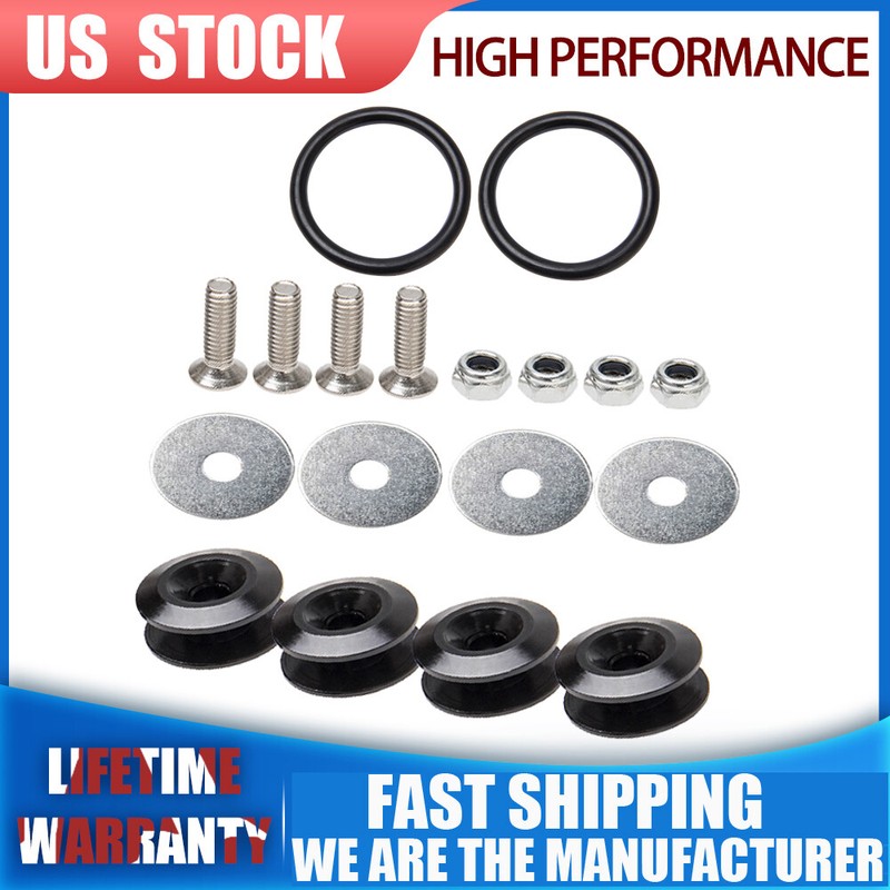 Aluminium Quick Release Car Bumper Fixed Buckle Hatch Lids For JDM Trunk Fender