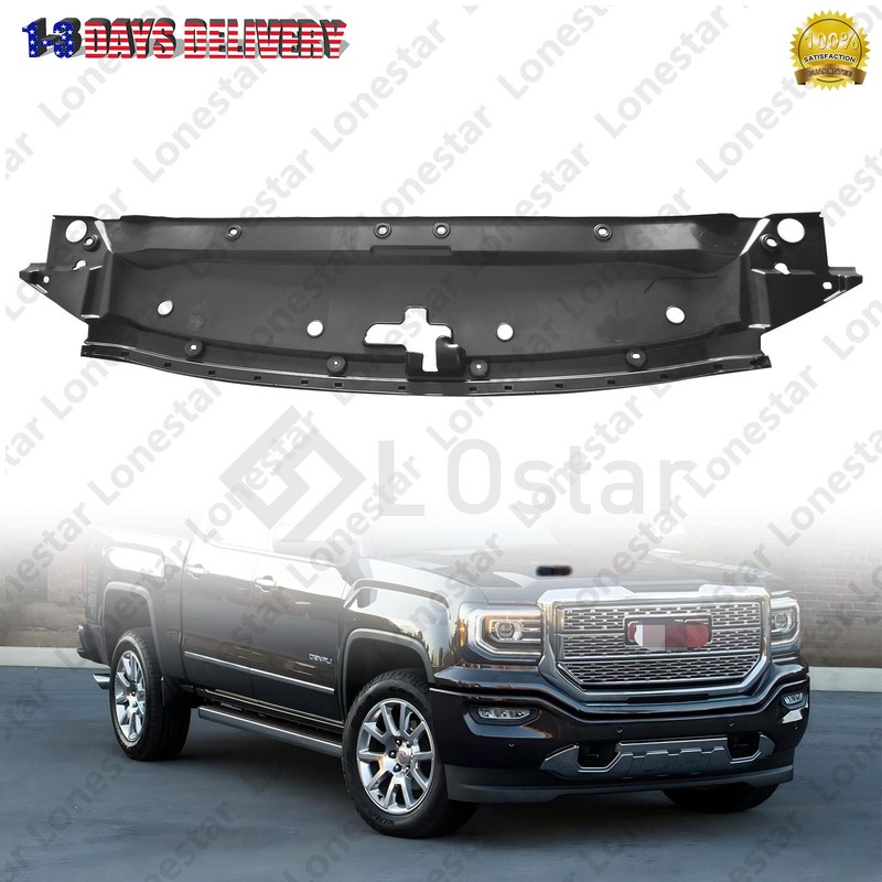New Upper Radiator Support Cover For 2014-2016 GMC Sierra 1500 Truck 23256453