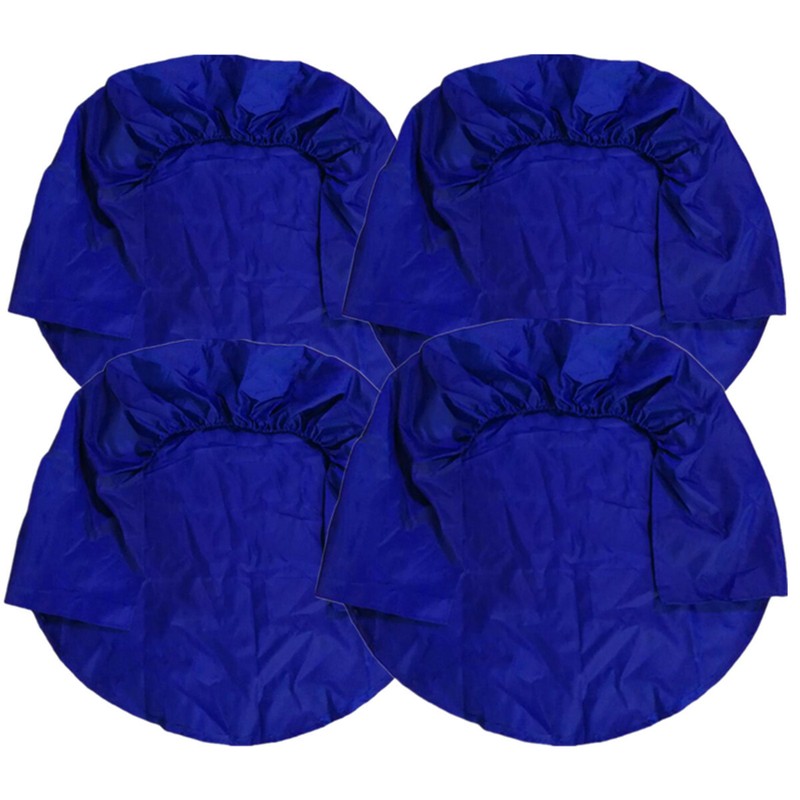 Car Camper Wheel Tire Covers Sun Protector Snow UV Oxford Cloth Blue 32in 4PCS