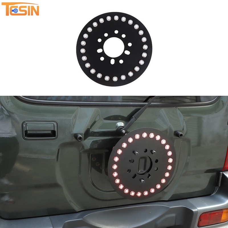 Spare Tire Brake Light Rear Lamp LED Third 3rd for Jeep Wrangler TJ JK JL 1997+