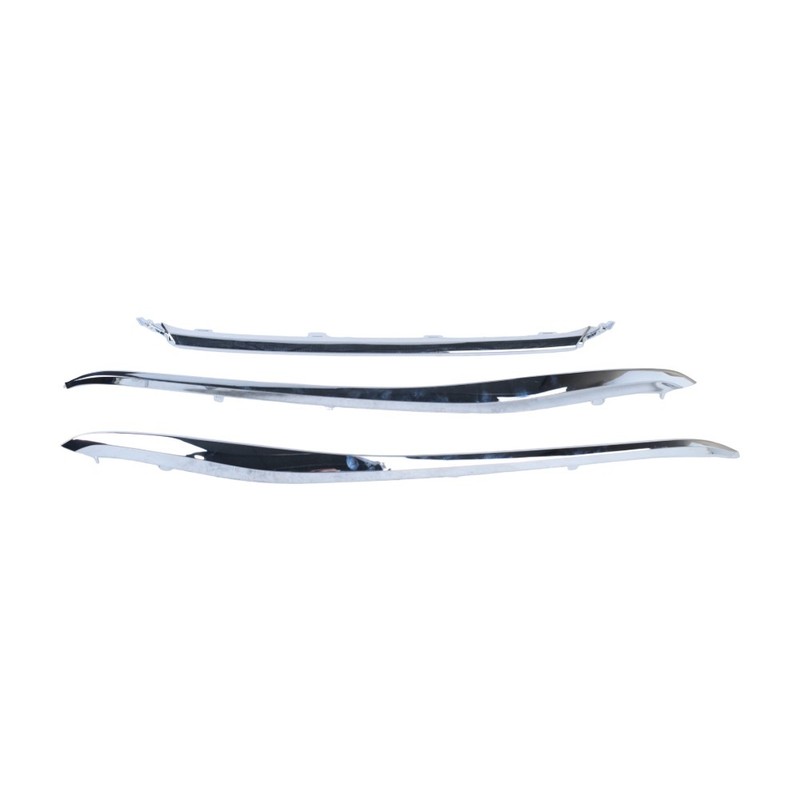 3PCS Grille Trim Set For Toyota Venza 2021-2024 5312348070 5312448080 5312148210 gallery