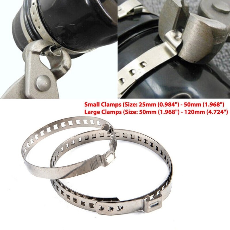 Heavy Duty Stainless Steel Clamps for CV Boots Easy Fit and Installation gallery