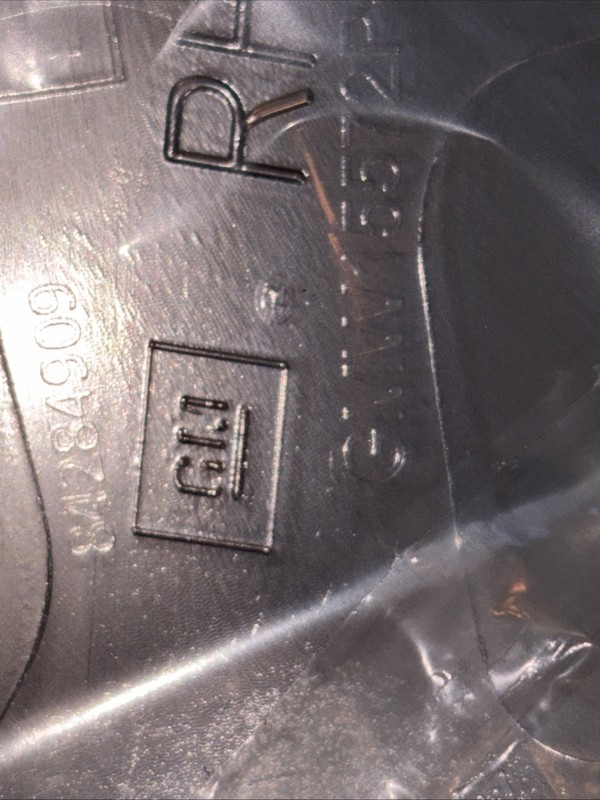 GM Genuine Parts Silver Front Passenger Side Fog Lamp Bezel Insert gallery