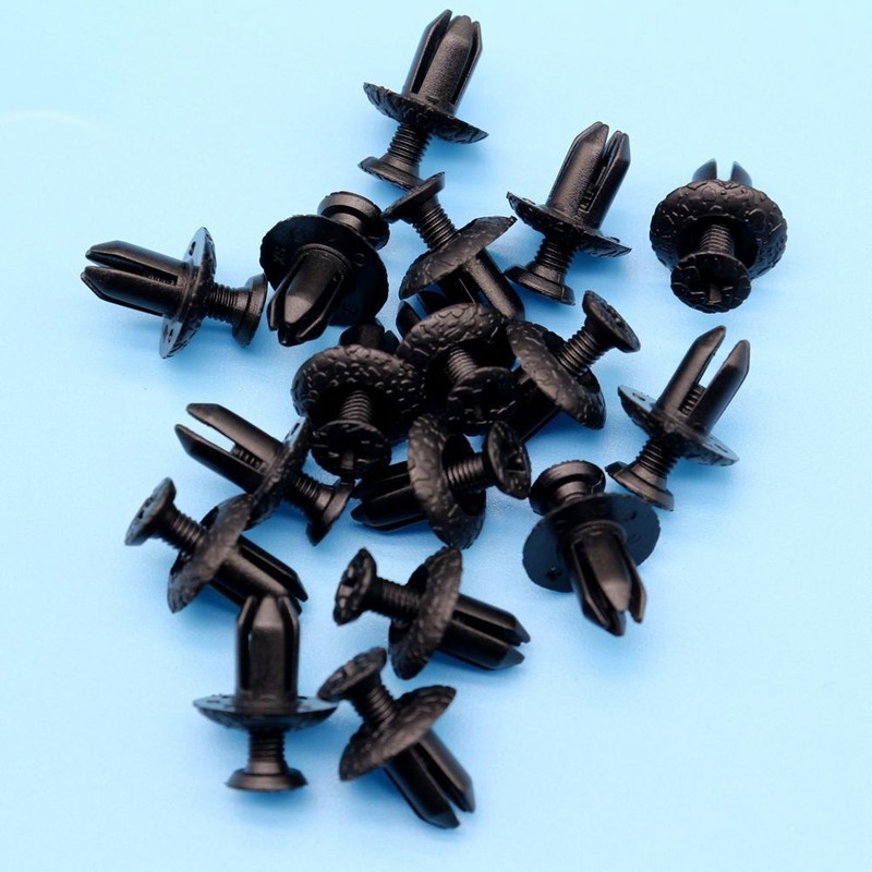 20X For Toyota Corolla 90467-05063-C0 Front Bumper Nylon Push-Type Retainer