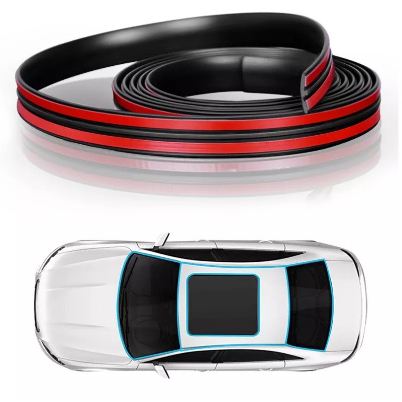 30MMx5M Car Roof Windshield Weather Seal Strip Trim Edge Molding Protector Guard gallery