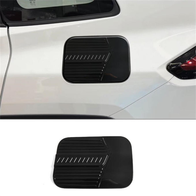 For Toyota RAV4 2026 2027 2028 Glossy Black Fuel Gas Oil Tank Cap Cover Trim