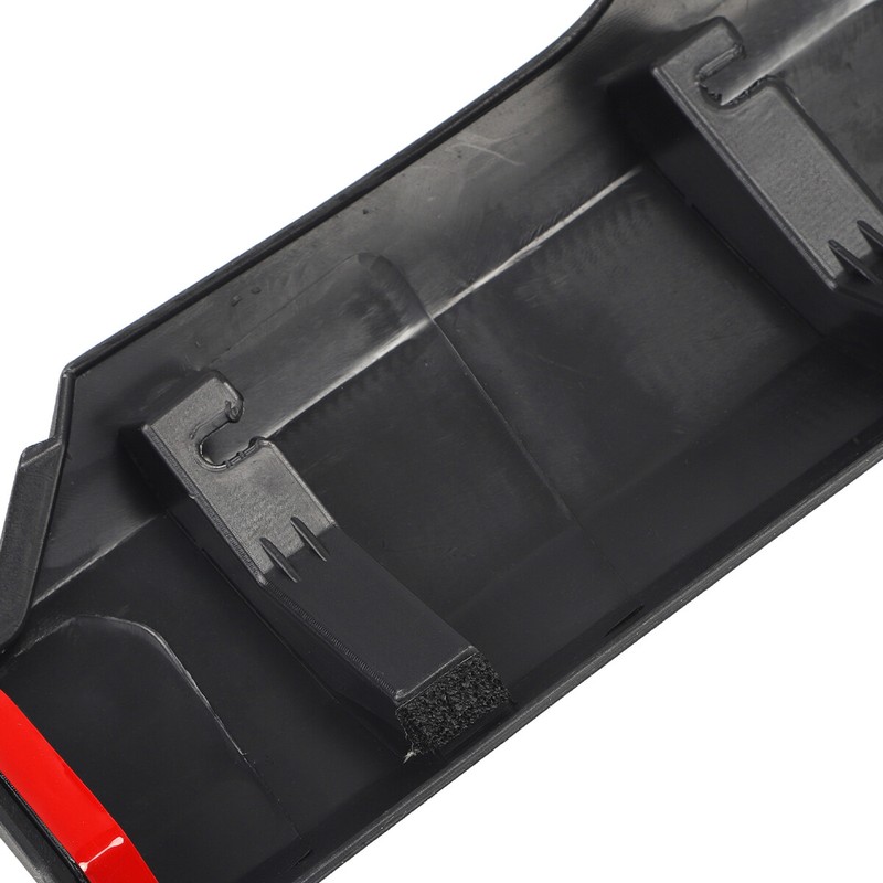 Black+Chrome Fit 2021-2024 Nissan Rogue Rear Left Door Trim Lower Molding Driver gallery