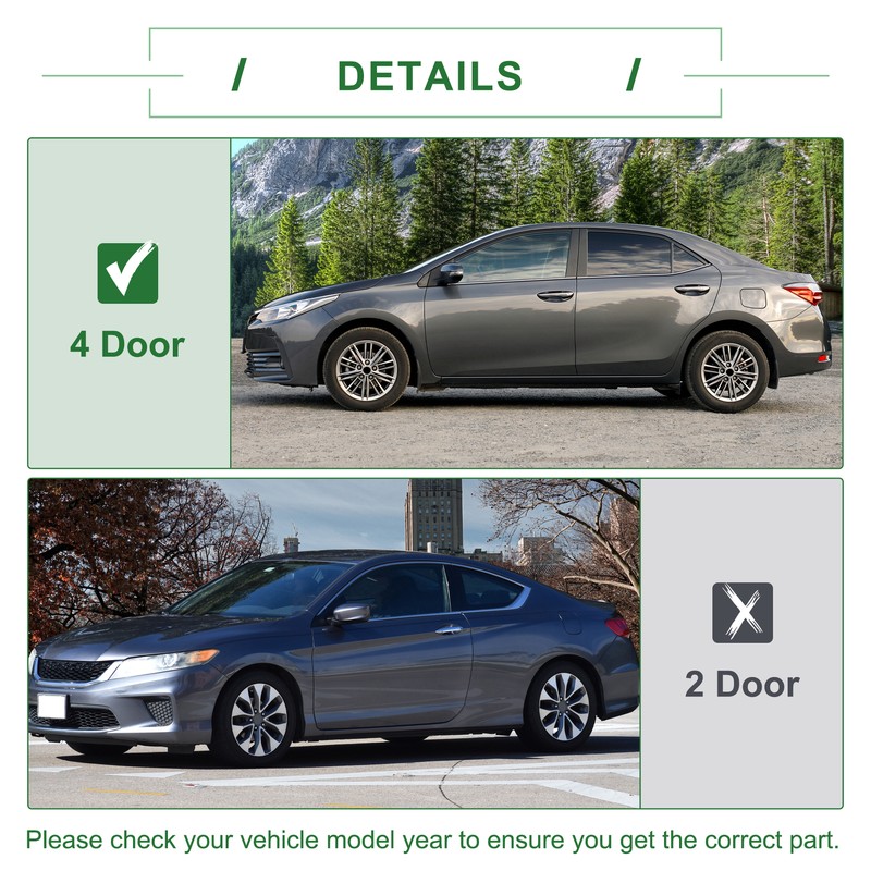 Pack (1) Weatherstrip Window Seal, for Honda Fit 2015-2020,Front Left gallery