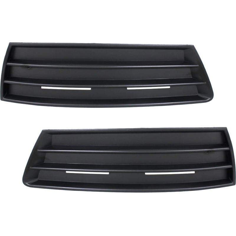Bumper Grille For 2009-2012 Volkswagen CC 2009-2010 Passat CC Set of 2 LH & RH
