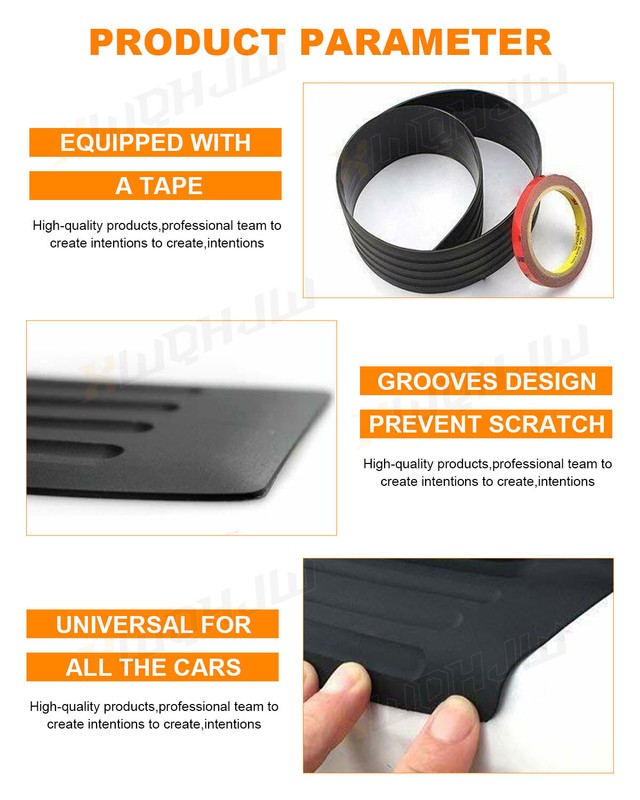 For Dodge Durango 2014-2020 Rear Bumper Guard Protector Sill Plate Kit gallery