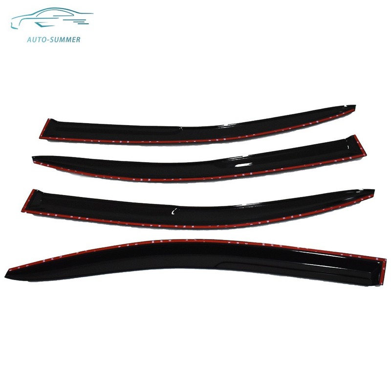 For Toyota SIENNA 2011-2018 2019 4Pcs Window Visor Sun Vent Rain Guard Deflector gallery