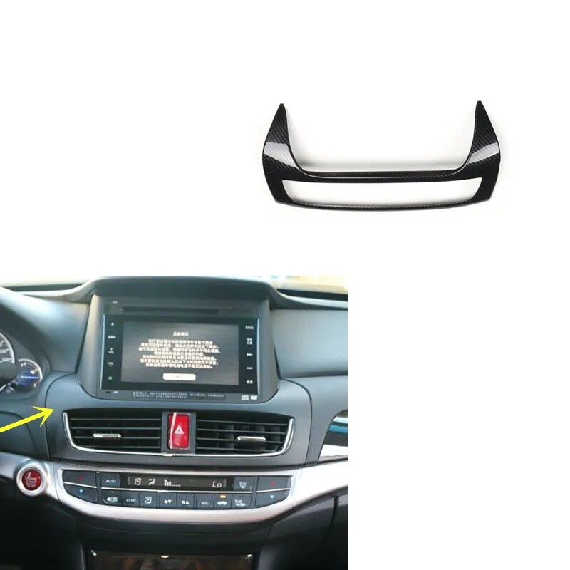 For Honda Crosstour 2014-2016 ABS Carbon Fiber Center Console Door Trims Sticker gallery