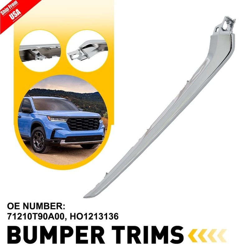 Grille Trim Grill Passenger Right Hand 71210T90A00,HO1213136 For Honda Pilot 23