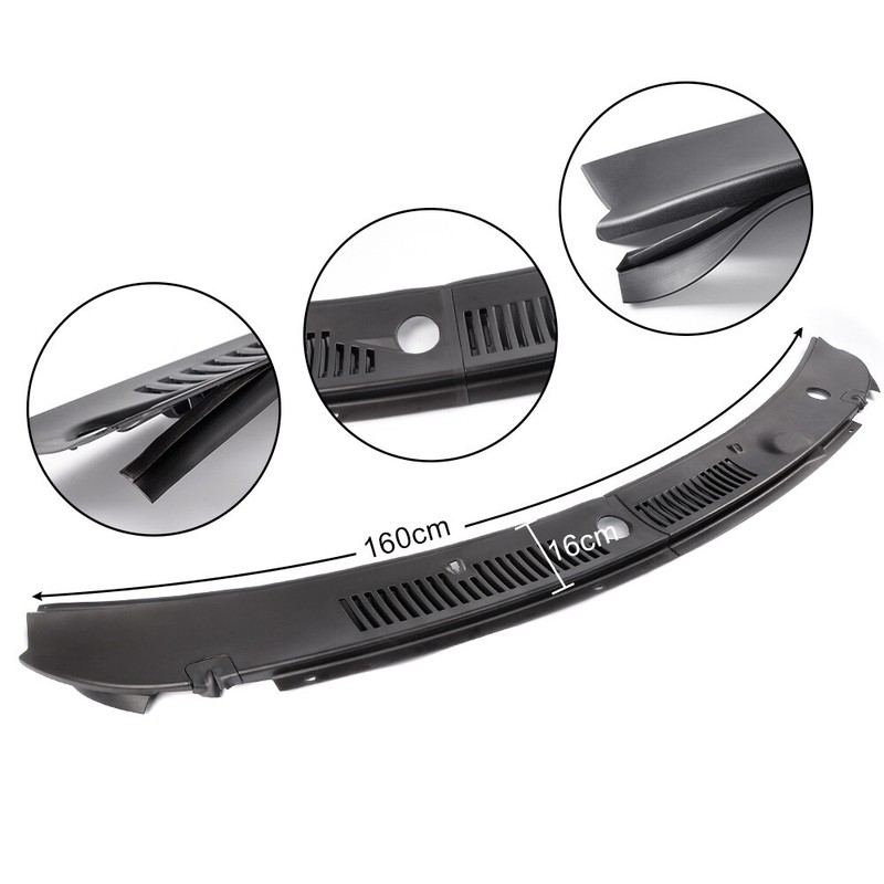 Windshield Cowl Cover Fit For 99-04 Ford Mustang IMPROVED Wiper Cowl Grille US