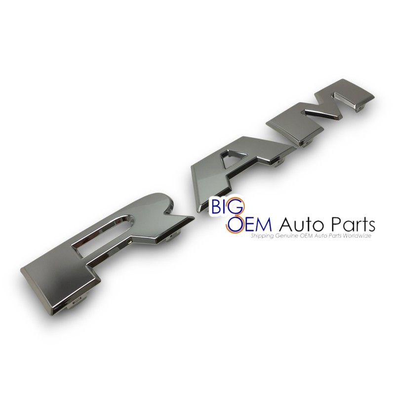 new OEM 2019 – 2024 Ram 1500 Grille chrome Nameplate Emblem 68311411AA