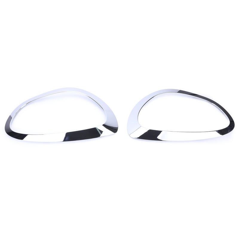 2Pcs Left & Right Headlight Bezel Set For 2017-2023 Mini Cooper Countryman New