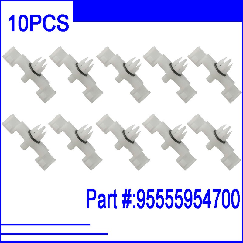 10x Door Sill Rail Scuff Plate Body Trim Clips for 08-10 Cayenne 4.8L 3.2L 3.6L