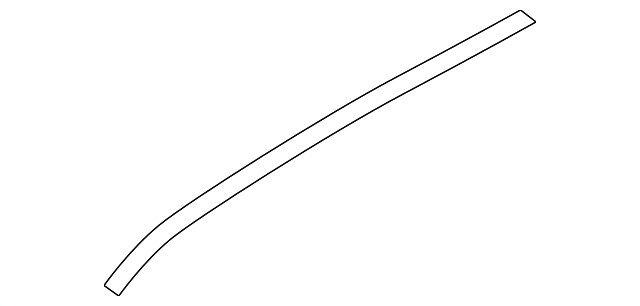 Genuine Nissan Roof Molding 73853-1KA0A