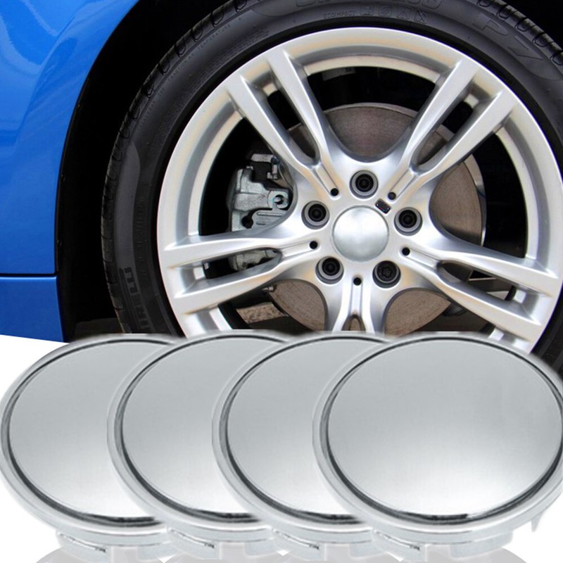 4Pcs 65mm Car Wheel Center Caps Tyre Rim Hub Cap Cover Universal Accessories Kit