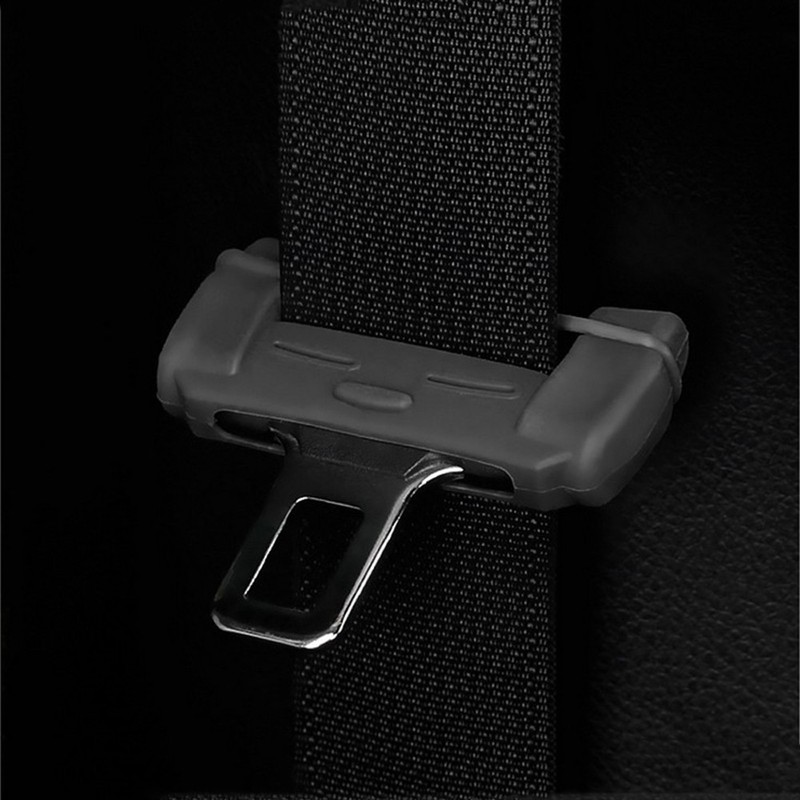 4X Silicone Car Seat Belt Buckle Cover Anti Scratch Protector Case Accessories gallery