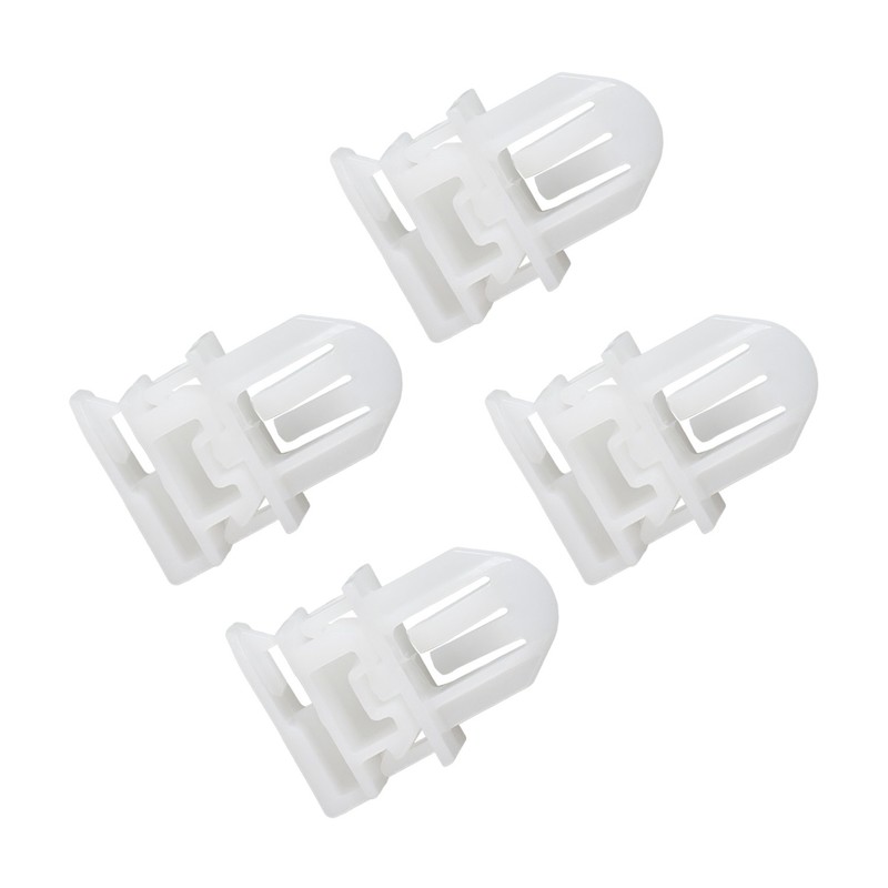 White Plastic 4PCS Grille Retainer Clip Set for Hummer H3 H3T 2009-2010