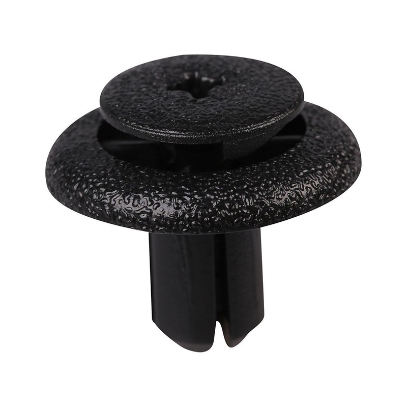 Black Nylon Push-Type Retainer Clips Comaptible with Lexus Toyota 90467-07138