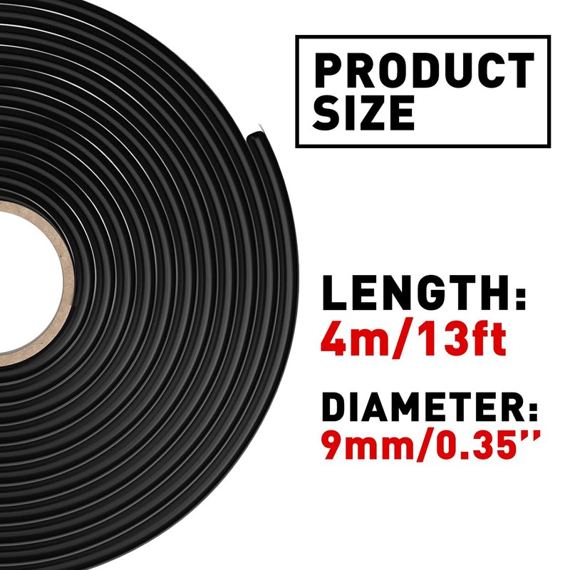 1 Roll X 13Ft /4M Butyl Sealant Rubber Tape Strip Glue Adhesive Car Windshield gallery