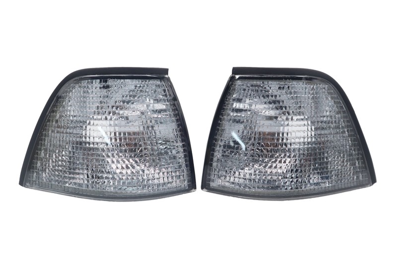 DEPO Euro M3 Smoke Corner Signal Lights For 92-99 BMW E36 ti hatchback / Sedan