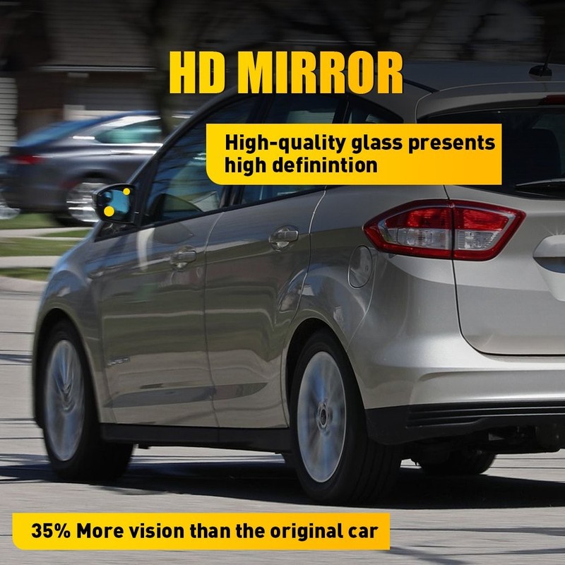 No-heated Driver Side Door Wing Mirror Glass Fit For 2013-2016 Ford Escape 1-5x gallery