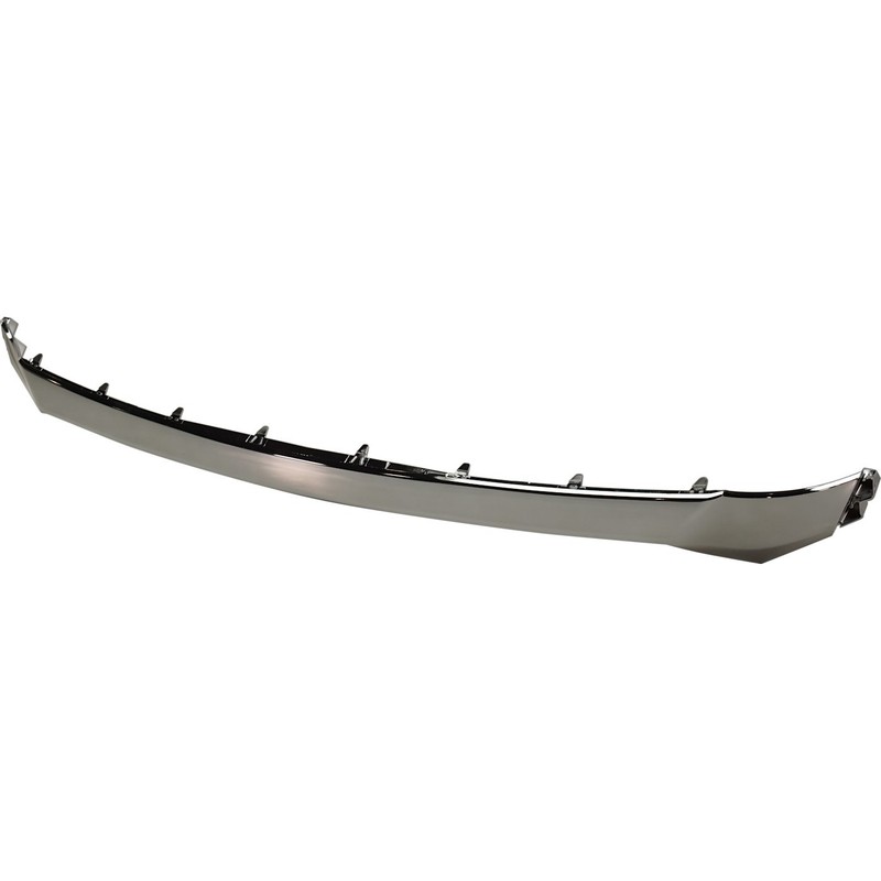 Front Center Bumper Molding Dark Chrome For 2019-2020 Hyundai Santa Fe gallery