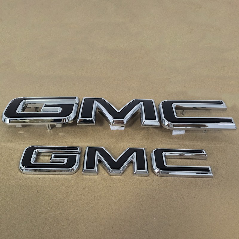 Kit OEM Grille & Rear GMC Emblem for 2025-2026 Yukon AT4 Elevation XL Chrome BK gallery