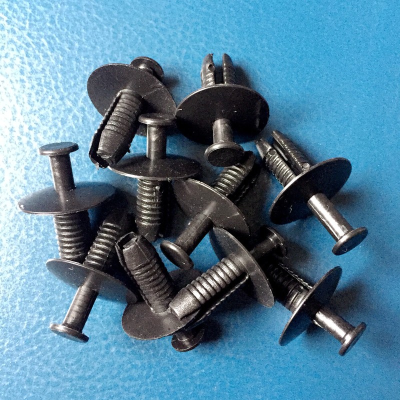 100xPush Plastic Rivet Clip Fit fit BMW Body, Bumper, Door Sill & Floor Pan Trim gallery