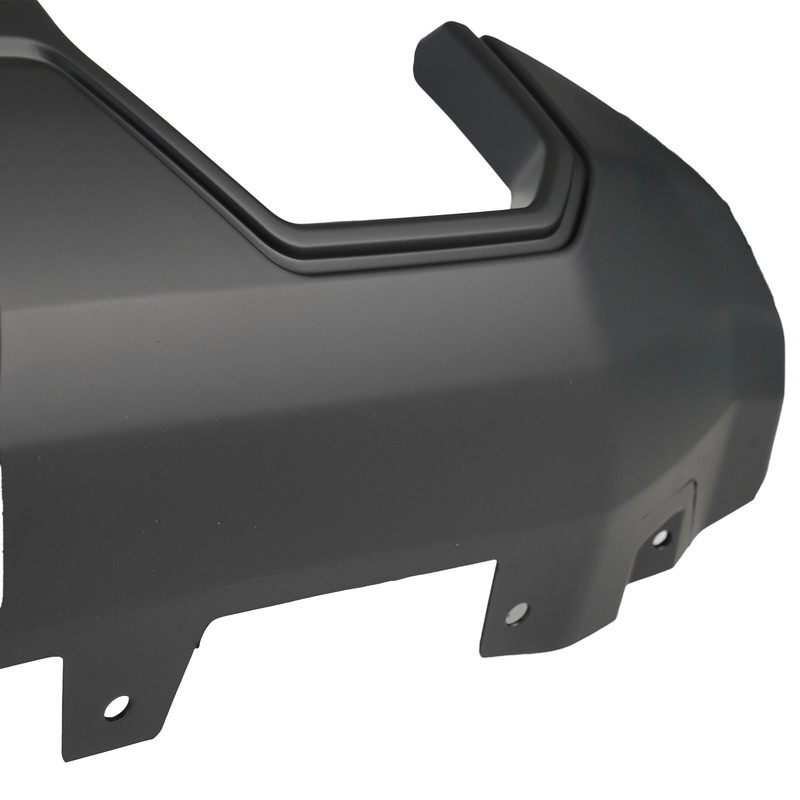 2016-2018 GMC Sierra 1500 Front Bumper Skid Plate & Deflector Molding Trim Black gallery