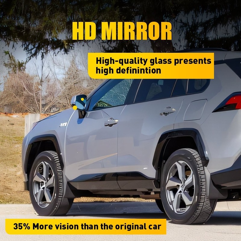 Left Side Mirror Glass Heated Blind Spot for 19-24 Toyota RAV4 RAV4 Hybrid 1-10X gallery